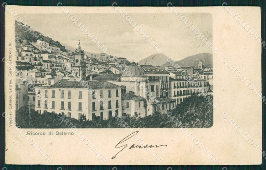 Salerno città FORO cartolina QZ3747 – fronte