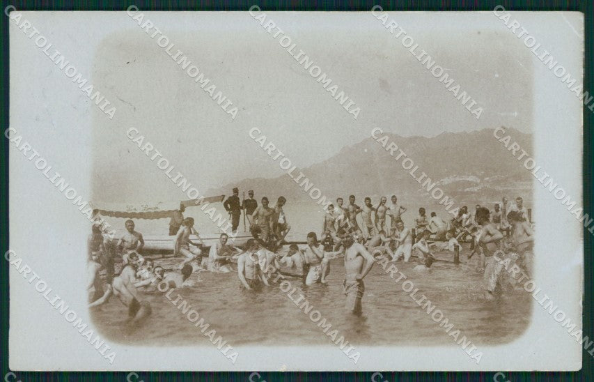 Salerno città PIEGA Militari Foto cartolina QZ3759 – fronte