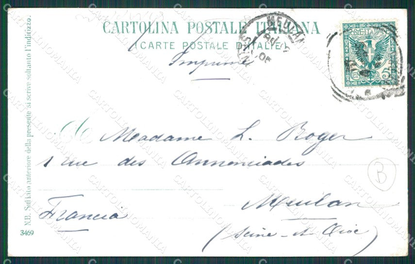 Salerno Cava dei Tirreni STRAPPINO cartolina QZ3765 – retro