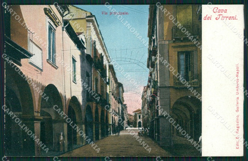 Salerno Cava dei Tirreni cartolina QZ3767 – fronte