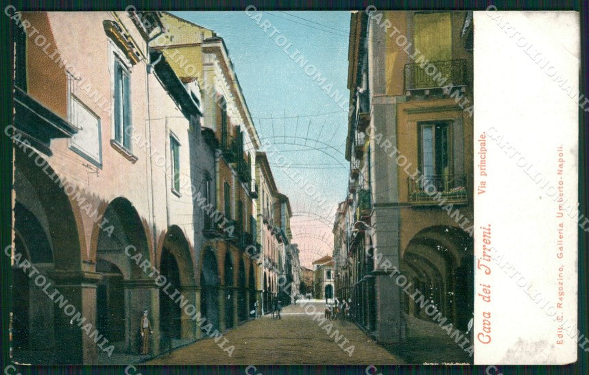 Salerno Cava dei Tirreni cartolina QZ3768 – fronte