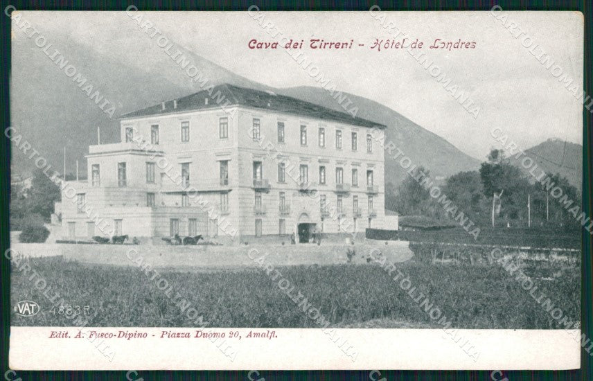 Salerno Cava dei Tirreni Alterocca 4883 cartolina QZ3769 – fronte