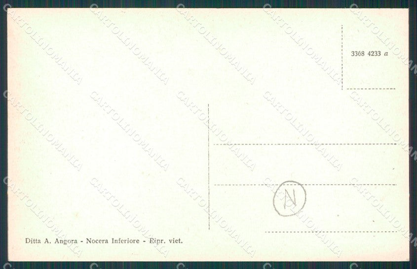 Salerno Nocera Inferiore cartolina QZ3785 – retro