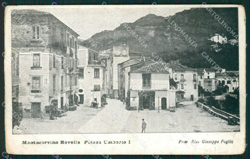 Salerno Montecorvino Rovella cartolina QZ3793 – fronte