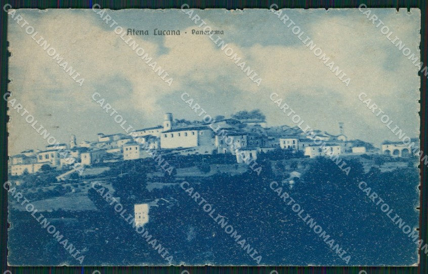 Salerno Atena Lucana cartolina QZ3797 – fronte