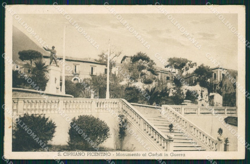 Salerno San Cipriano Picentino cartolina QZ3804 – fronte