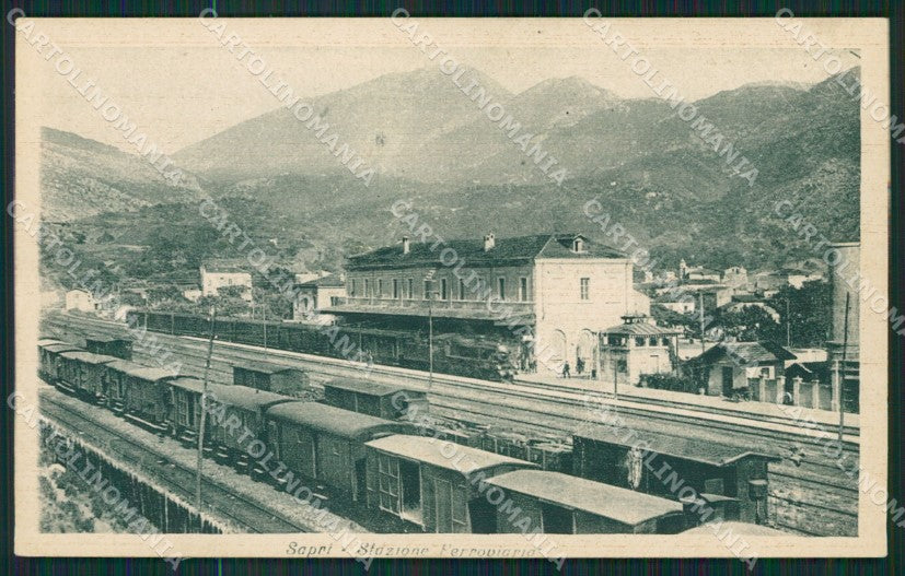 Salerno Sapri Stazione Treno cartolina QZ3812 – fronte