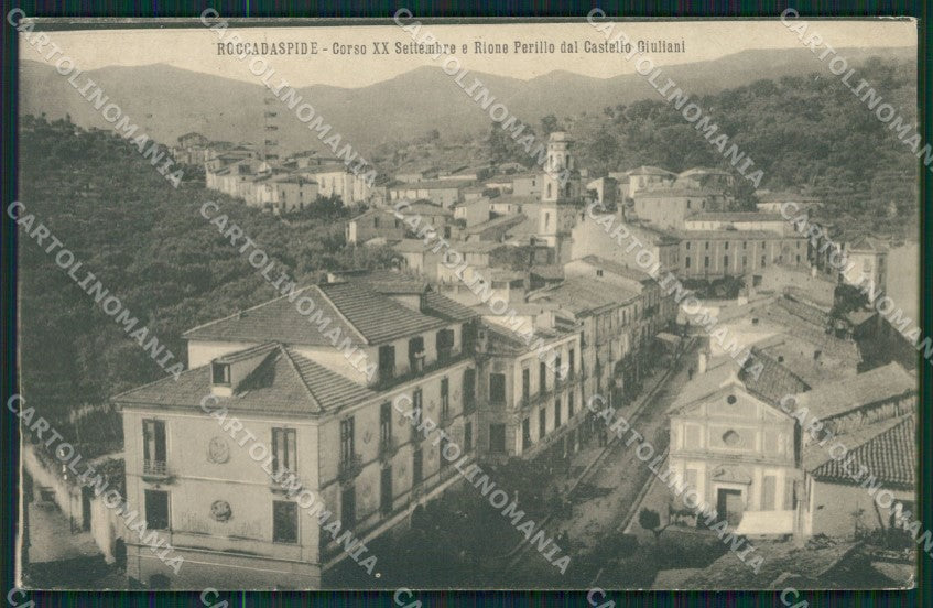 Salerno Roccadaspide cartolina QZ3815 – fronte