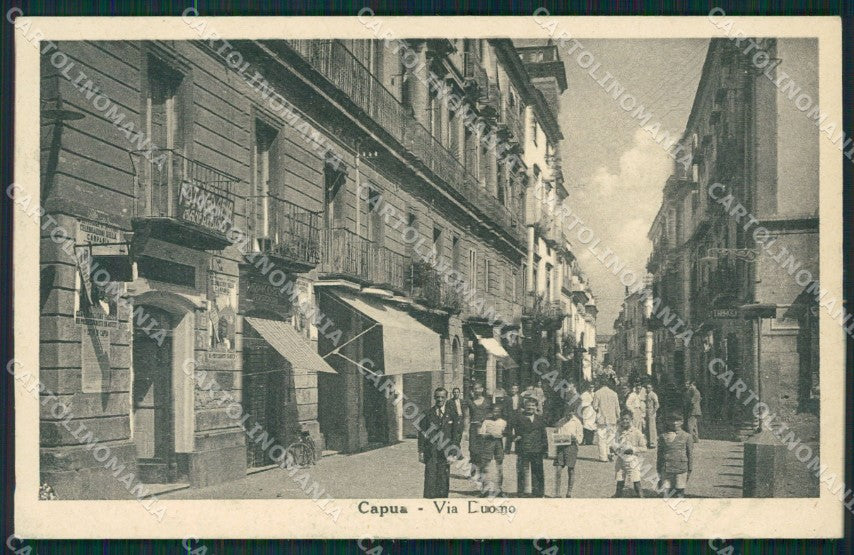 Salerno Capua PIEGA cartolina QZ3819 – fronte