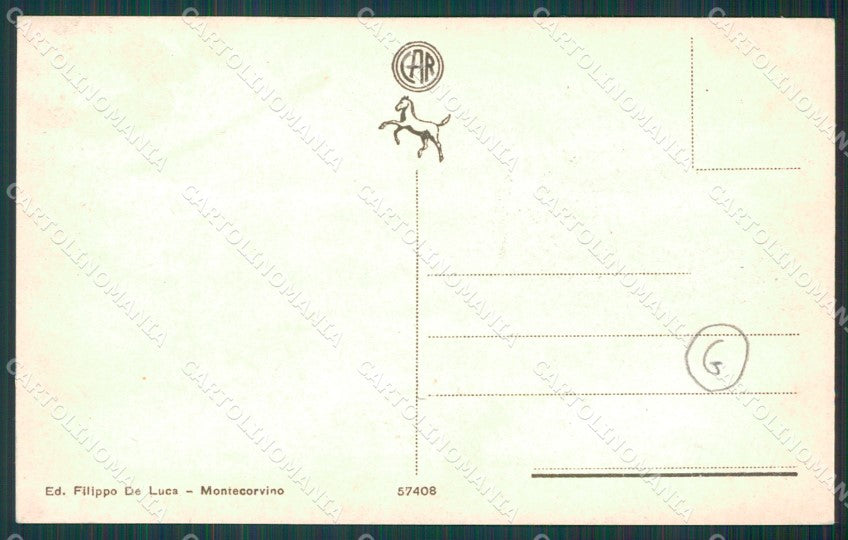 Salerno Montecorvino Rovella cartolina QZ3842 – retro