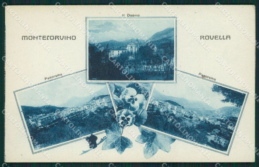 Salerno Montecorvino Rovella cartolina QZ3843 – fronte