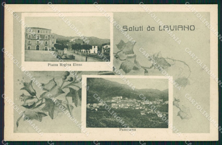 Salerno Laviano Saluti da cartolina QZ3851 – fronte