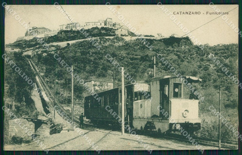 Catanzaro città Funicolare cartolina QZ3862 – fronte
