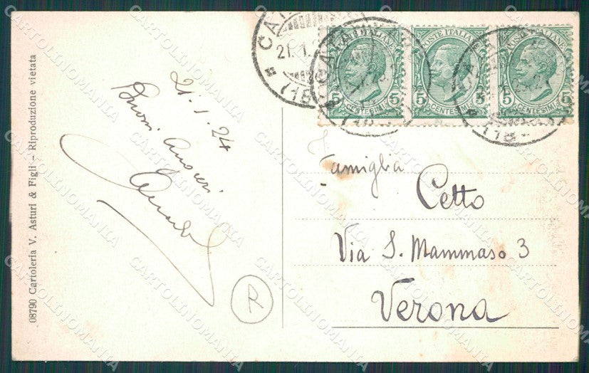 Catanzaro città Funicolare cartolina QZ3862 – retro