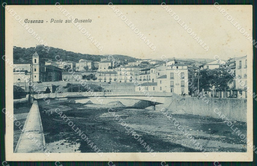 Cosenza città cartolina QZ3874 – fronte