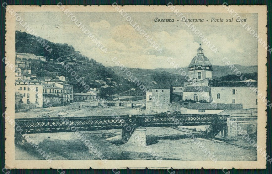 Cosenza città cartolina QZ3883 – fronte