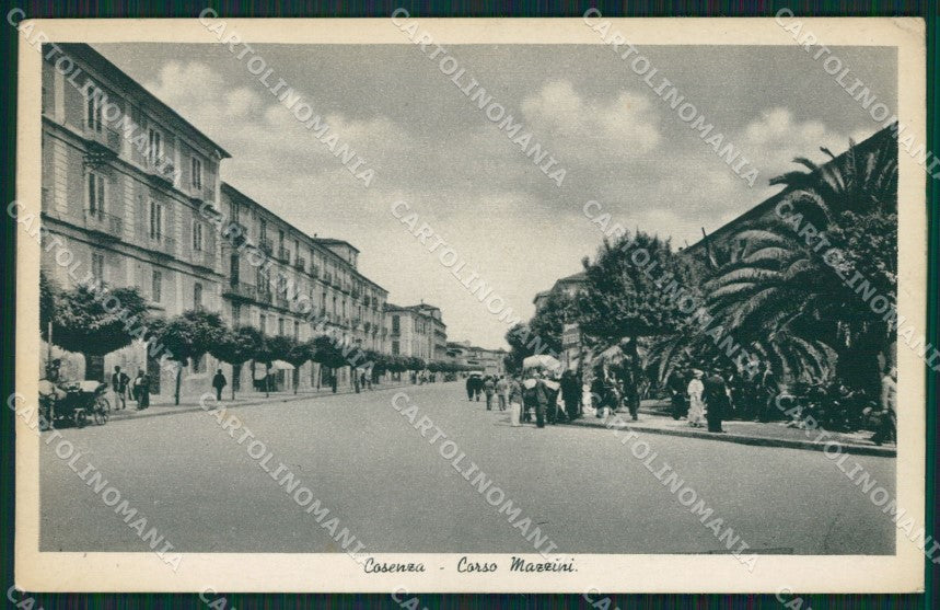 Cosenza città cartolina QZ3886 – fronte