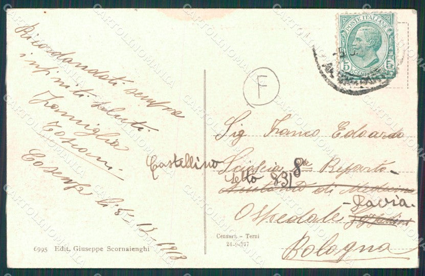 Cosenza città cartolina QZ3898 – retro
