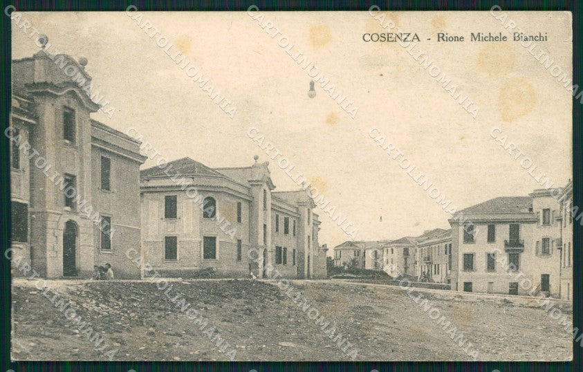 Cosenza città PIEGA cartolina QZ3899 – fronte