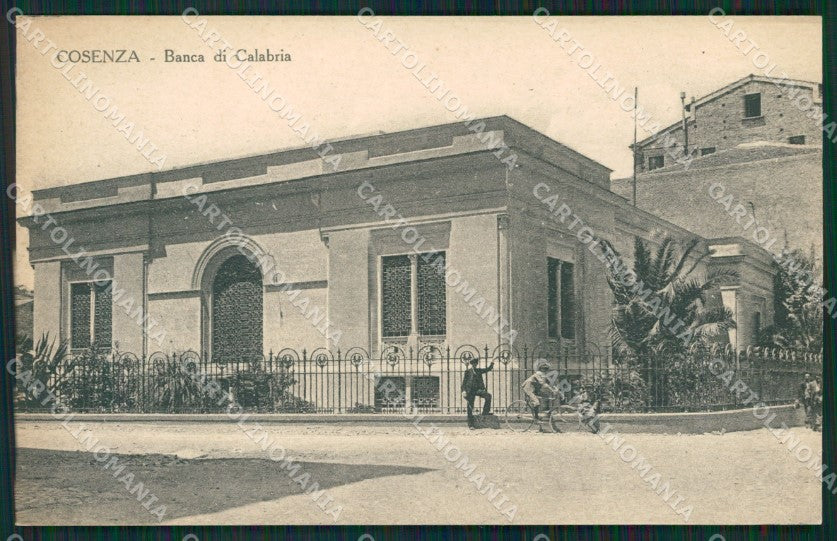 Cosenza città PIEGHE cartolina QZ3901 – fronte