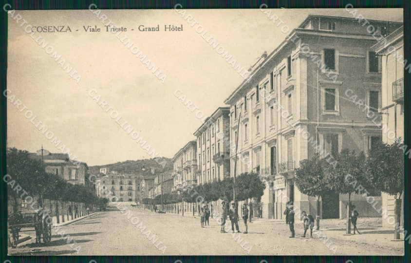 Cosenza città cartolina QZ3910 – fronte