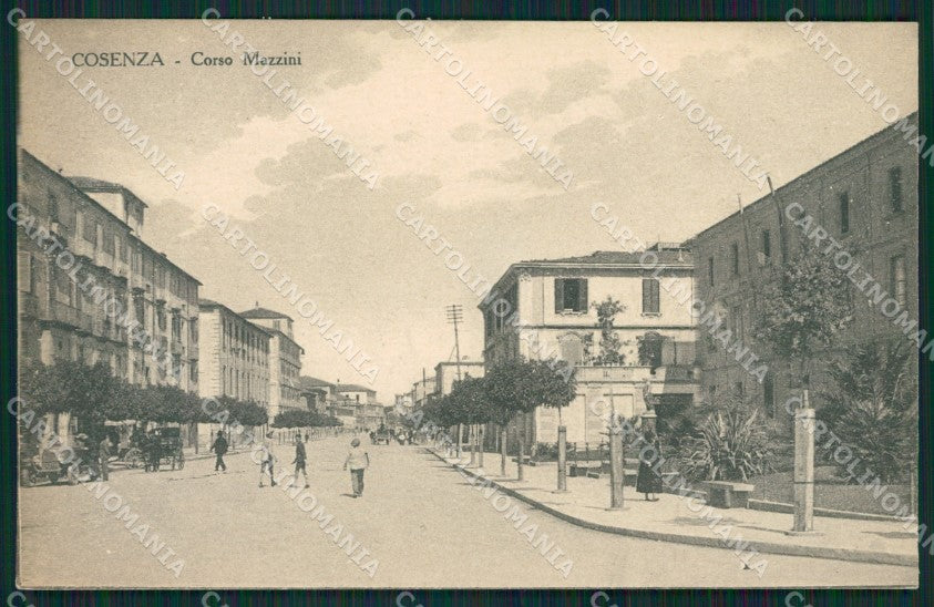 Cosenza città cartolina QZ3911 – fronte
