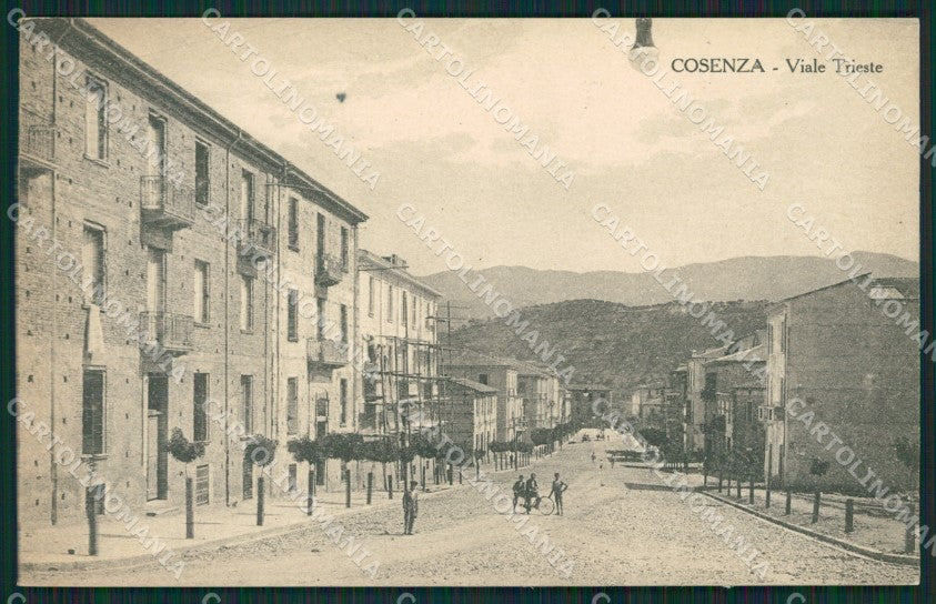 Cosenza città cartolina QZ3912 – fronte