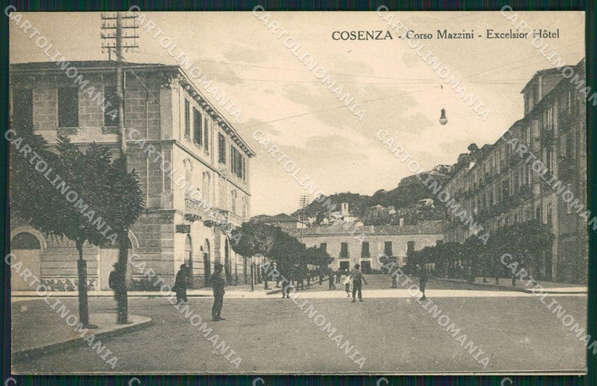 Cosenza città cartolina QZ3914 – fronte