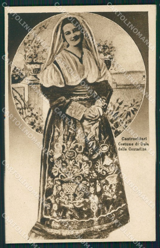 Cosenza Castrovillari Costumi cartolina QZ3922 – fronte