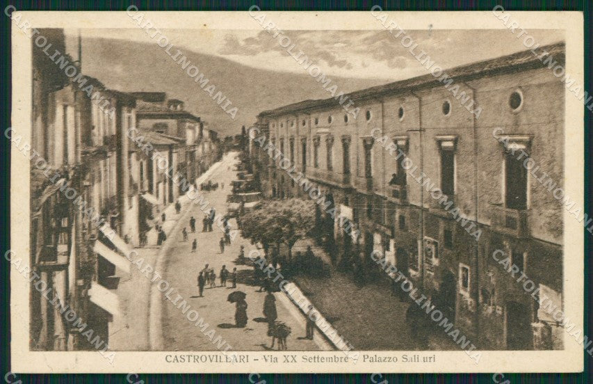 Cosenza Castrovillari PIEGA cartolina QZ3925 – fronte