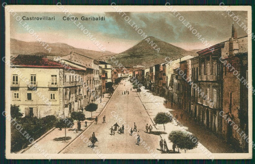 Cosenza Castrovillari PIEGA cartolina QZ3927 – fronte