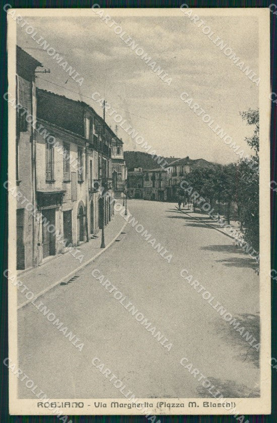 Cosenza Rogliano PIEGA cartolina QZ3939 – fronte