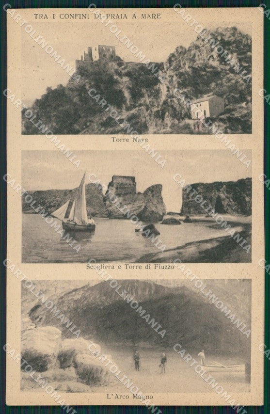 Cosenza Praia a Mare cartolina QZ3949 – fronte