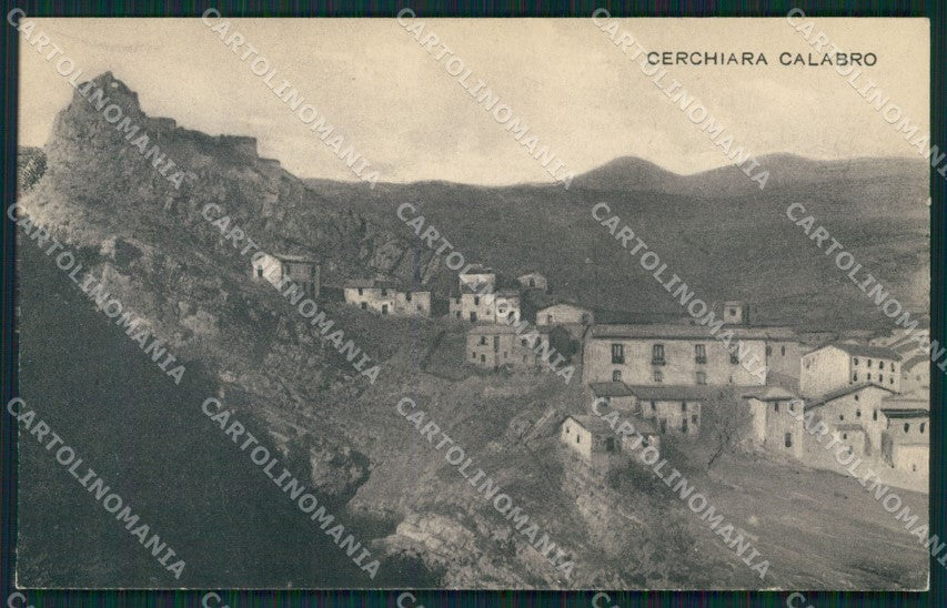 Cosenza Cerchiara Calabro cartolina QZ3951 – fronte