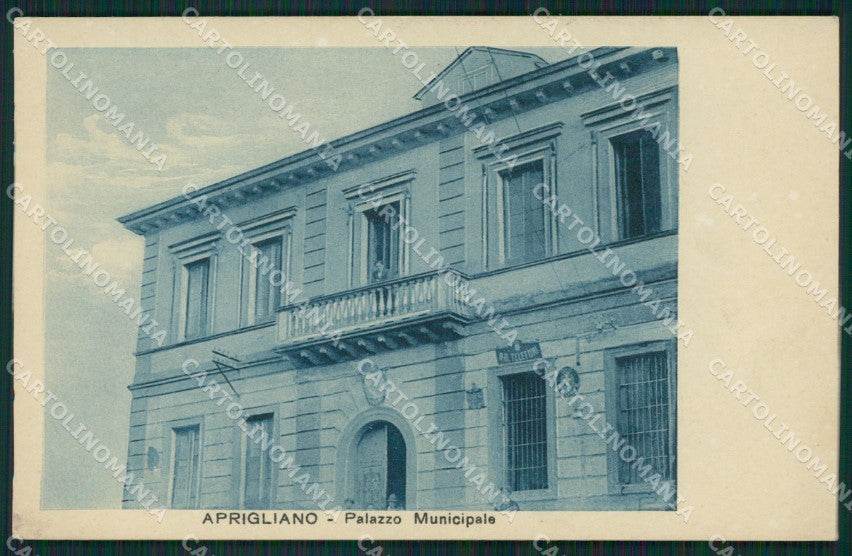 Cosenza Aprigliano cartolina QZ3952 – fronte