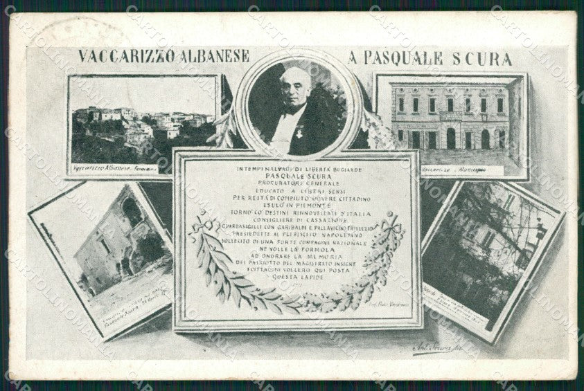 Cosenza Vaccarizzo Albanese cartolina QZ3962 – fronte