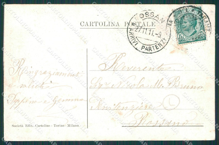 Cosenza Vaccarizzo Albanese cartolina QZ3962 – retro