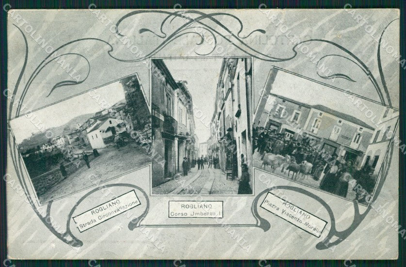 Cosenza Rogliano cartolina QZ3963 – fronte