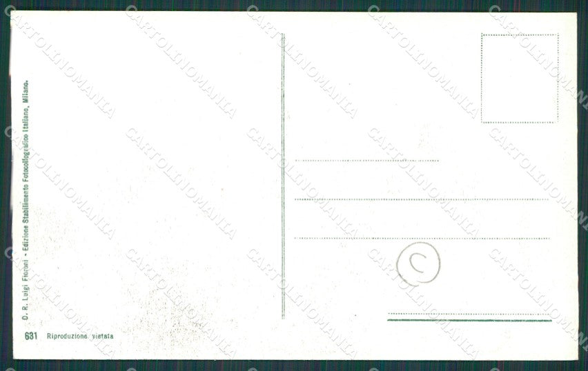 Reggio Calabria città terremoto cartolina QZ3978 – retro