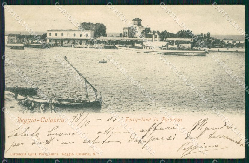 Reggio Calabria città cartolina QZ4003 – fronte