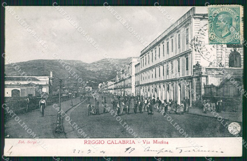 Reggio Calabria città Alterocca 5872 cartolina QZ4009 – fronte