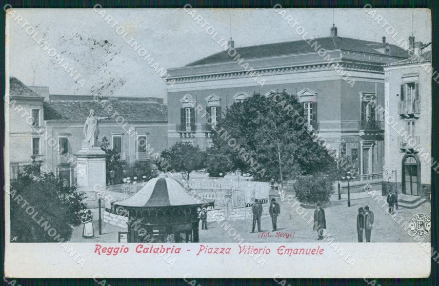 Reggio Calabria città Alterocca 5874 cartolina QZ4011 – fronte