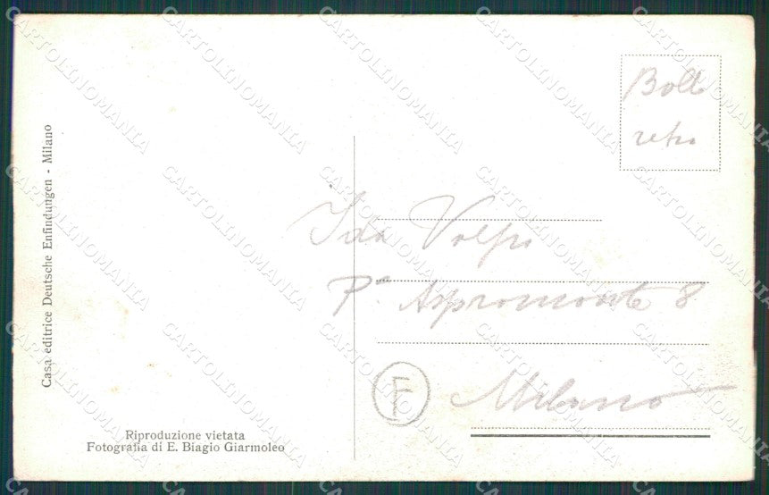 Reggio Calabria città terremoto cartolina QZ4036 – retro