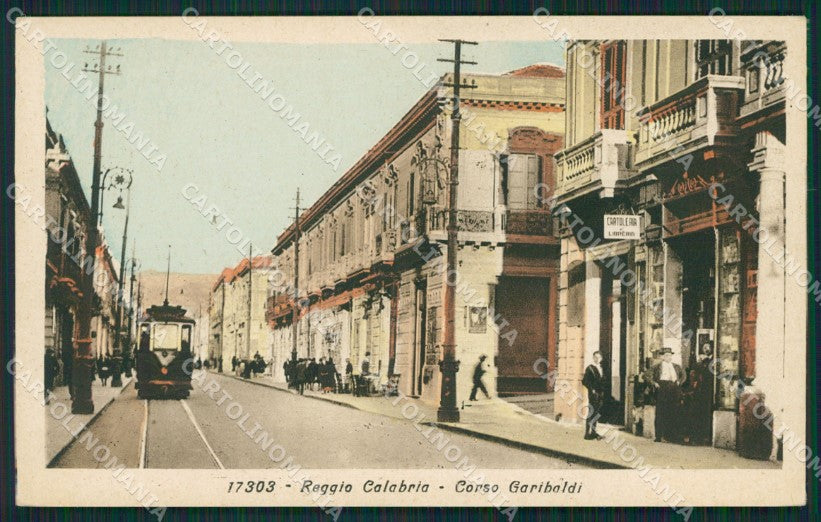 Reggio Calabria città Tram cartolina QZ4040 – fronte