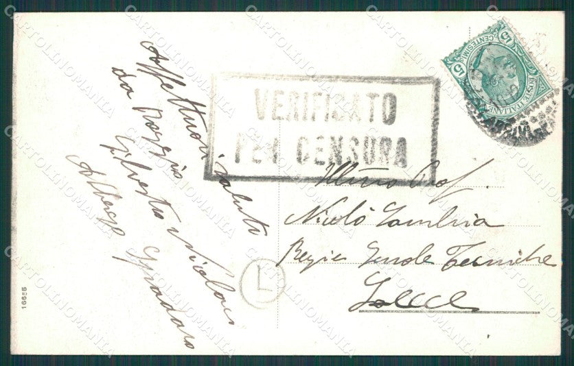Reggio Calabria città cartolina QZ4043 – retro