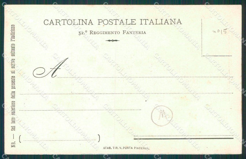 Reggio Calabria città Militari Agricoltura cartolina QZ4047 – retro