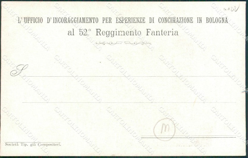 Reggio Calabria città Militari Agricoltura cartolina QZ4048 – retro