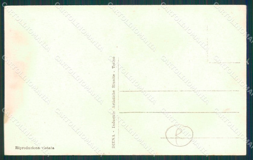 Reggio Calabria città Stazione Treno cartolina QZ4055 – retro