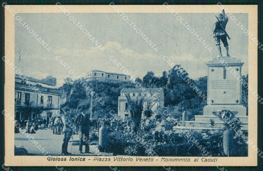 Reggio Calabria Gioiosa Ionica cartolina QZ4070 – fronte