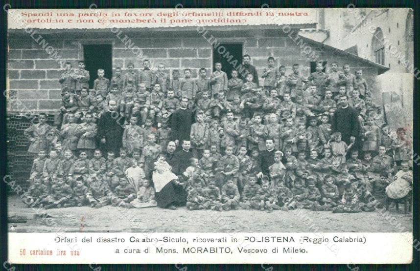Reggio Calabria Polistena cartolina QZ4074 – fronte